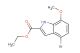 ethyl4-bromo-7-methoxy-1H-indole-2-carboxylate