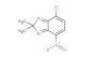 4-chloro-2,2-dimethyl-7-nitro-2H-benzo[d]imidazole