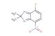 4-fluoro-2,2-dimethyl-7-nitro-2H-benzo[d]imidazole