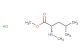 methyl(2S)-4-methyl-2-(methylamino)pentanoate hydrochloride