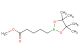 methyl 5-(4,4,5,5-tetramethyl-1,3,2-dioxaborolan-2-yl)pentanoate