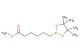 methyl 6-(4,4,5,5-tetramethyl-1,3,2-dioxaborolan-2-yl)hexanoate