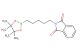 2-(5-(4,4,5,5-tetramethyl-1,3,2-dioxaborolan-2-yl)pentyl)isoindoline-1,3-dione