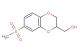 (6-methylsulfonyl-2,3-dihydro-1,4-benzodioxin-3-yl)methanol