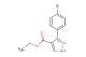 ethyl 3-(4-bromophenyl)-1H-pyrazole-4-carboxylate