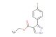 ethyl 3-(4-fluorophenyl)-1H-pyrazole-4-carboxylate