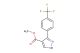 methyl 3-(4-(trifluoromethyl)phenyl)-1H-pyrazole-4-carboxylate