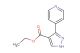 ethyl 3-(pyridin-4-yl)-1H-pyrazole-4-carboxylate