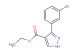 ethyl 3-(3-bromophenyl)-1H-pyrazole-4-carboxylate