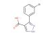 3-(3-bromophenyl)-1H-pyrazole-4-carboxylic acid