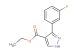 ethyl 3-(3-fluorophenyl)-1H-pyrazole-4-carboxylate
