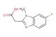 2-(6-fluoro-1-methyl-1H-benzo[d]imidazol-2-yl)acetic acid