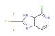 4-chloro-2-(trifluoromethyl)-3H-imidazo[4,5-c]pyridine