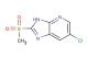6-chloro-2-(methylsulfonyl)-3H-imidazo[4,5-b]pyridine