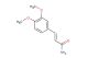 (E)-3-(3,4-dimethoxyphenyl)acrylamide