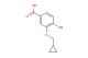 3-(cyclopropylmethoxy)-4-hydroxybenzoic acid