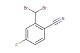 2-(dibromomethyl)-4-fluorobenzonitrile