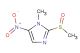 1-methyl-2-(methylsulfinyl)-5-nitro-1H-imidazole