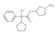1-methylpyrrolidin-3-yl 2-cyclopentyl-2-hydroxy-2-phenylacetate