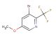 3-bromo-5-methoxy-2-(trifluoromethyl)pyridine