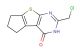 2-(chloromethyl)-6,7-dihydro-3H-cyclopenta[4,5]thieno[2,3-d]pyrimidin-4(5H)-one