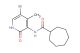 N-(5-bromo-4-methyl-2-oxo-1,2-dihydropyridin-3-yl)cycloheptanecarboxamide