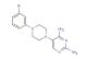 5-(4-(3-bromophenyl)piperazin-1-yl)pyrimidine-2,4-diamine