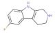 6-fluoro-2,3,4,9-tetrahydro-1H-pyrido[3,4-b]indole