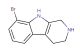 8-bromo-2,3,4,9-tetrahydro-1H-pyrido[3,4-b]indole