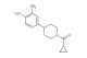 (4-(4-amino-3-methylphenyl)piperidin-1-yl)(cyclopropyl)methanone