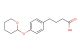 4-(4-((tetrahydro-2H-pyran-2-yl)oxy)phenyl)butanoic acid
