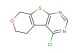 4-chloro-6,8-dihydro-5H-pyrano[4',3':4,5]thieno[2,3-d]pyrimidine