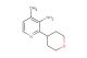 4-methyl-2-(tetrahydro-2H-pyran-4-yl)pyridin-3-amine