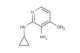 N2-cyclopropyl-4-methylpyridine-2,3-diamine