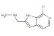1-(7-chloro-1H-pyrrolo[2,3-c]pyridin-2-yl)-N-methylmethanamine