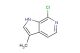 7-chloro-3-methyl-1H-pyrrolo[2,3-c]pyridine