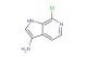 7-chloro-1H-pyrrolo[2,3-c]pyridin-3-amine