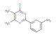 4-chloro-5,6-dimethyl-2-(6-methylpyridin-2-yl)pyrimidine