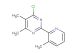 4-chloro-5,6-dimethyl-2-(3-methylpyridin-2-yl)pyrimidine