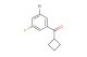 (3-bromo-5-fluorophenyl)(cyclobutyl)methanone