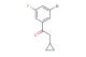 1-(3-bromo-5-fluorophenyl)-2-cyclopropylethanone