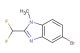 5-bromo-2-(difluoromethyl)-1-methyl-1H-benzo[d]imidazole