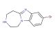 8-bromo-2,3,4,5-tetrahydro-1H-benzo[4,5]imidazo[1,2-d][1,4]diazepine