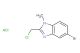 5-bromo-2-(chloromethyl)-1-methyl-1H-benzo[d]imidazole hydrochloride