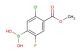 (5-chloro-2-fluoro-4-(methoxycarbonyl)phenyl)boronic acid