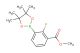 methyl 2-fluoro-3-(4,4,5,5-tetramethyl-1,3,2-dioxaborolan-2-yl)benzoate