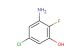 3-amino-5-chloro-2-fluorophenol