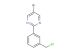 5-bromo-2-(3-(chloromethyl)phenyl)pyrimidine