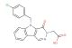 2-(5-(4-chlorobenzyl)-4-oxo-4,5-dihydro-3H-pyridazino[4,5-b]indol-3-yl)acetic acid