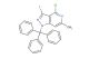4-chloro-3-iodo-6-methyl-1-trityl-1H-pyrazolo[4,3-c]pyridine